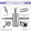 4-Way Valve Stem Core Removal Tool, Tire Valve Core Removal