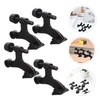 Tofficu Door Hinge Mount Stopper Zinc Alloy Door Stopper 4pcs