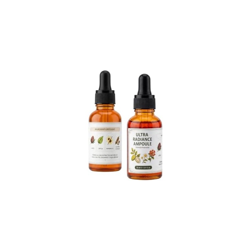 Ultra Radiance Ampoule Sérum Facial con Extractos Naturales 30 ml