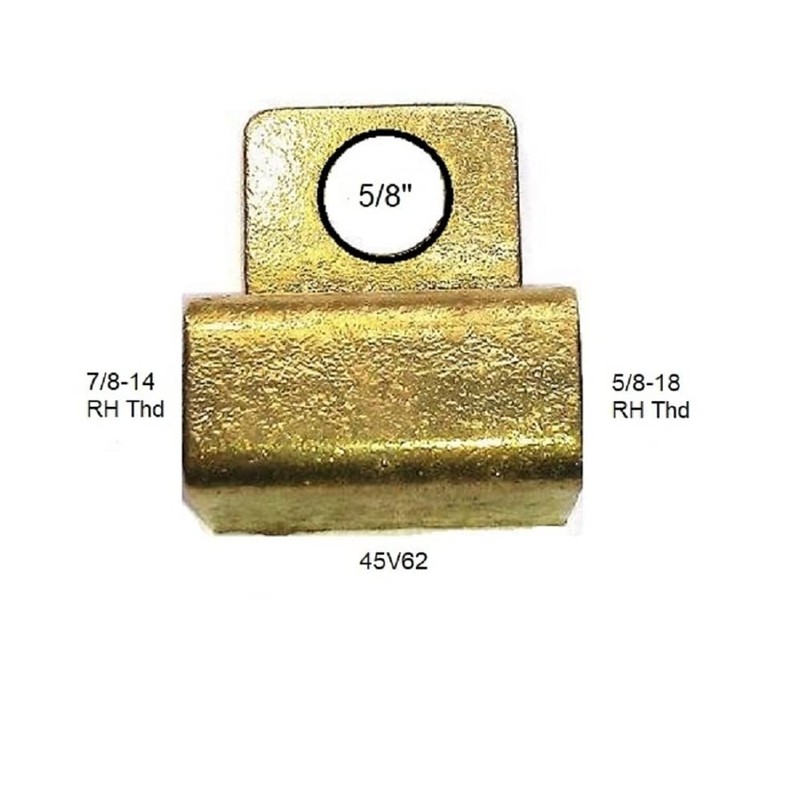STARTECHWELD Power Cable Adapter Connector 45V62 for Air-cooled TIG Welding