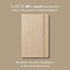 IF Bookaroo Notebook, Pen Pouch & Pen Set, Gold. Hard