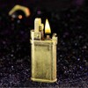 Laicengo Vintage Trench Lighter Kerosene Copper Lighter, Windproof Brass lighters