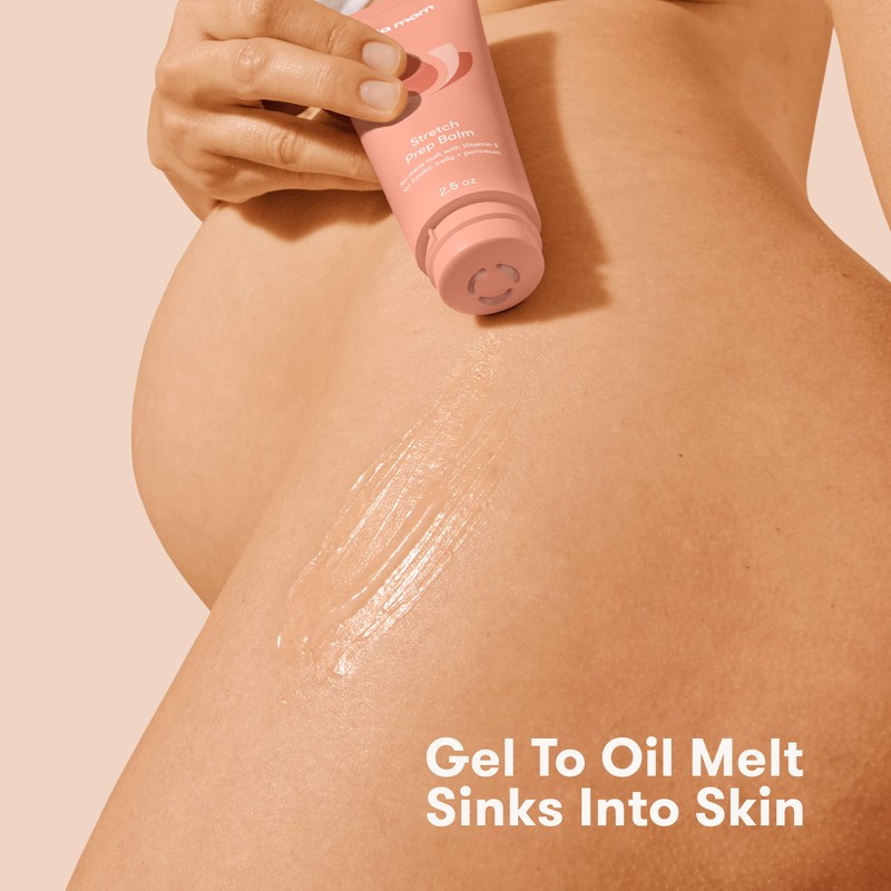 Frida Mom Stretch Prep Balm - Moisturizer for Pregnancy Stretch
