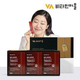 Gift set vitamin village red beans and delicious grain fermented enzymes 30 podes x 3 box / 선물세트 비타민마을 팥과 호박이 들어간 맛있는 곡물 발효 효소 30포 X 3박스