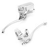 Acouto Brake Clutch Cylinder Universal Motorcycle Hydraulic Brake Clutch Master
