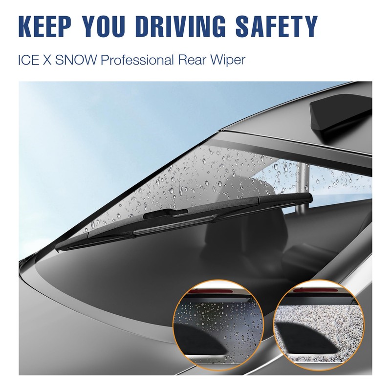 3 Wipers 26"/20"/14" Windshield Wiper Blades Replacement for Ford Edge