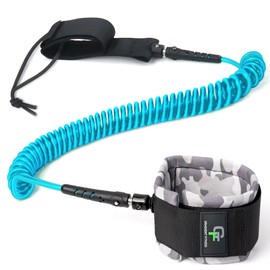 Gradient Fitness Ankle Surfboard Leash, Leash for Boogie Boards, Paddle board (SUP) & Surf boards (Dark Blue)