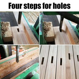 Square Hole Drill Bit 20 mm Mortising Drill Wood, Square Drill Wood, Woodworking Drill, Woodworking Square Hole Drill Bit Steel Square Hole Drill Cutter