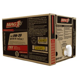 MAG 1 66077 Full Synthetic SAE 0W-20 Motor Oil - 6 Gallon Enviro Box