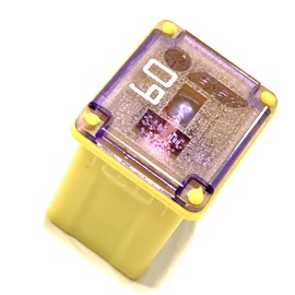 EAPP New 927-8060 60amp 58V Yellow Mini J Fuse 18790-01126 1879001126 7T4Z-14526-F 7T4Z14526F 68144447AA 38211-MCA-A61 38211MCAA61
