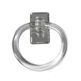 Mirart Self-Stick Acrylic Mirror Hand/Face Towel Ring