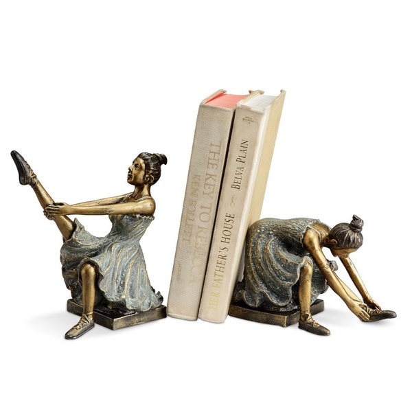 Ballerina Students Book Ends (Set of 2)