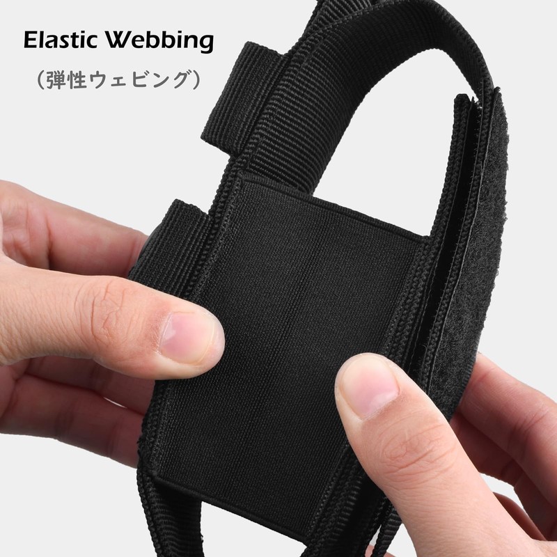 TRIWONDER Tactical Flashlight Pouch Flashlight Holster Case Molle Torch Holder