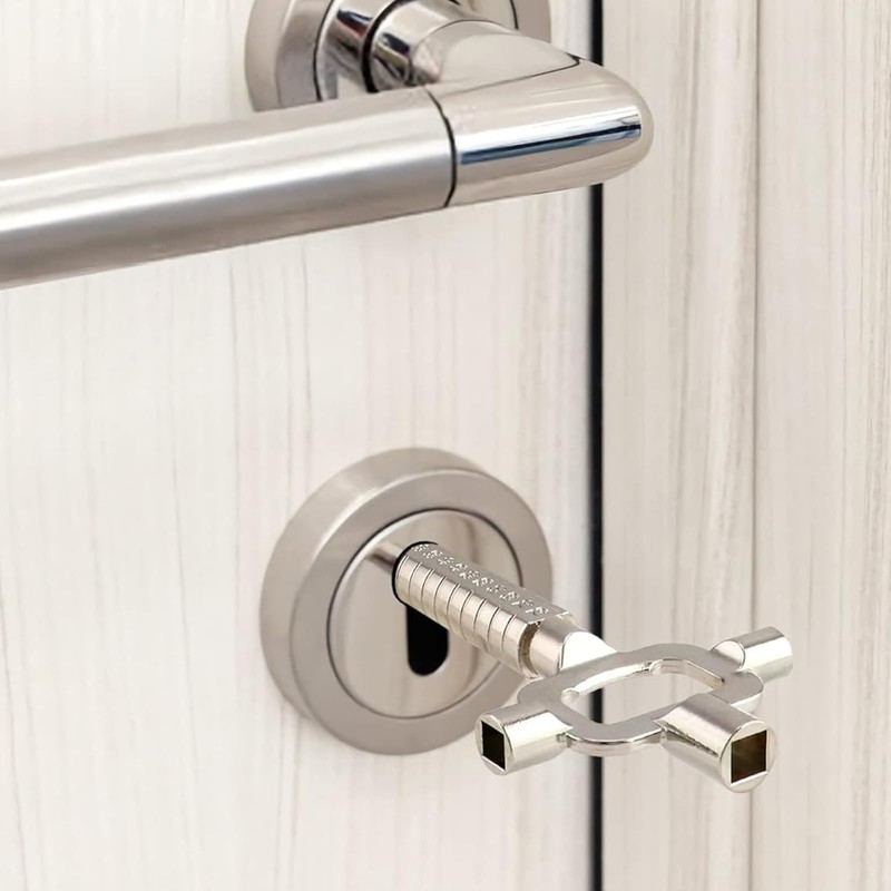 Hinapan 1 Piece Architect Key with Measuring Scale, Universal Construction