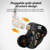Kz DQS in Ear Headphones Wired Gaming IEM HiFi Earbuds,High-Precision