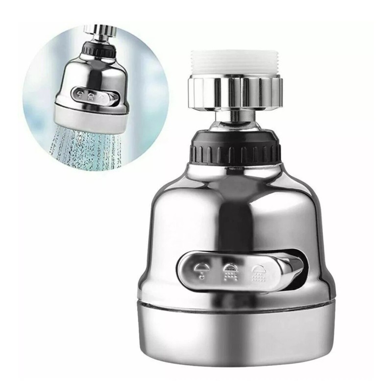 Unbranded 360 Degree Rotating Faucet Movable Kitchen Tap Head Water