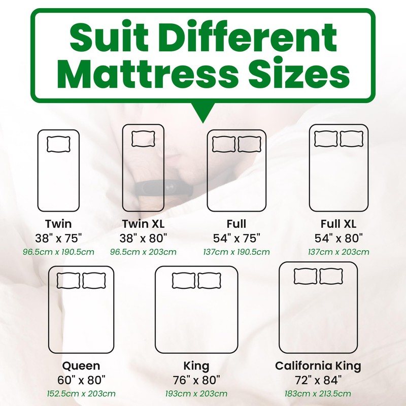 ECOHomes Non Slip Mattress Gripper Pad Stop Mattress, Keep Topper