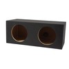 Absolute New DSS12+ Dual 12"" Sealed sub Box Subwoofer Enclosure