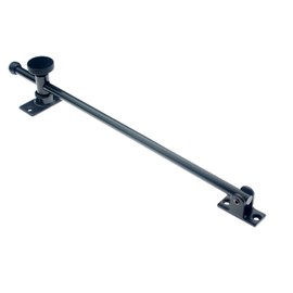 idh by St. Simons 21002-019 Professional Grade Quality Genuine Solid Brass Casement Adjuster, 12-Inch, Matte Black
