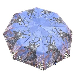Alex Clark Stag Umbrella - Compact Folding Travel Umbrella - animals - Accessories