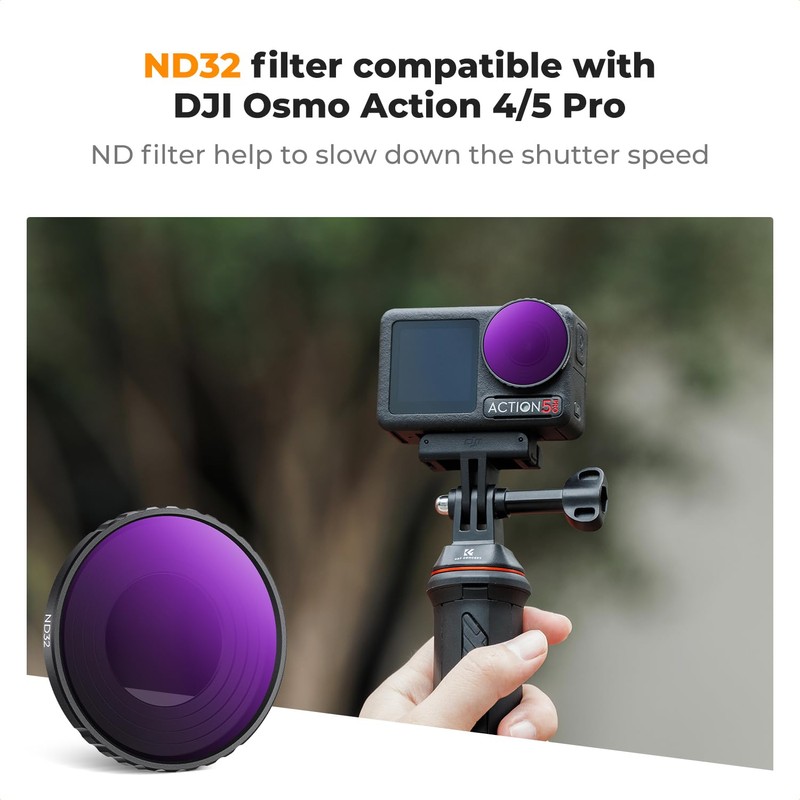 K&F Concept ND32 Filters for DJI Osmo Action 5 Pro