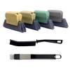Window Track Cleaning Tool Set, 4Pcs Washable Sponge Brushes with