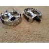 Unbranded 2 NEW BEAR CLAW STYLE BICYCLE PEDALS WITH REFLECTORS