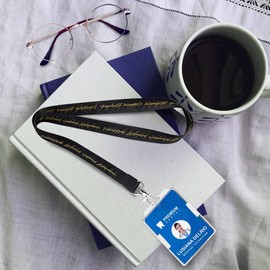 Lord of The Rings Lanyard Key ID Badge Holder