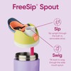 Owala FreeSip Insulated Stainless Steel Water Bottle with Straw, BPA-Free