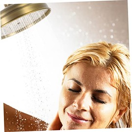 Cabezal De Ducha Retro De Lluvia 7.87 Pulgadas Para Baño Regadera Vintage De Cobre Con Salida Cascada Fácil Instalación Y Limpieza