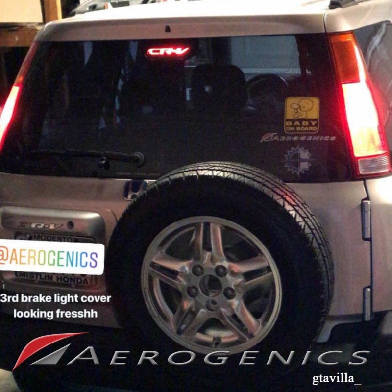 Aerogenics 3rd Brake Light Cover For 1997-2001 Honda CR-V