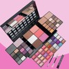74 Colors Eye Shadow Kit Lip Gloss Eyeshadow Blusher High