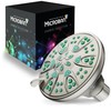 AquaDance Antimicrobial – Anti-Clog High-Pressure 6-Setting Shower Head with Nozzle