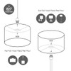 Home Sweet Home Paper Rope Lampshade | Cylinder | 30/30/20