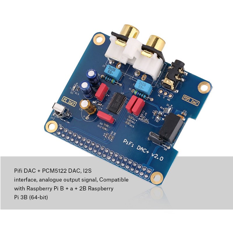 Richer-R I2S Interface PiFi DIGI DAC + HIFI DIGI Digital