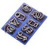 Gracelaza 8 Piece Detangling Puzzles Puzzle Puzzle Game Set -