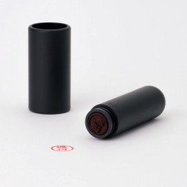JACKAL ZOE Powder Black Hanko 0.4 inch (10 mm) Yamamoto