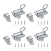 UTMACH Automatic Locking Door Bolt Pack of 4 Automatic Spring