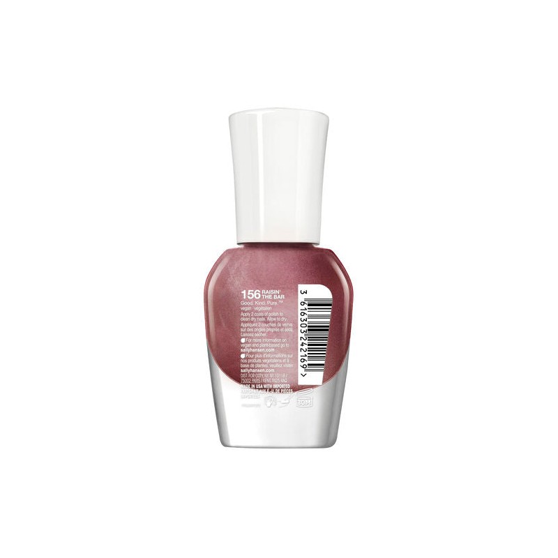 Sally Hansen Good.Kind.Pure. Nail Polish 156 Raisin The Bar