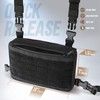WYNEX Tactical Chest Rig Bag of Laser Cut Design, Molle