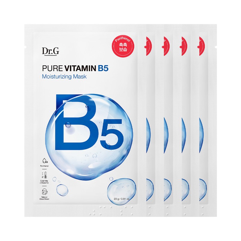 Dr.G Pure Vitamin B5 Moisturizing Mask Sheet 5ea - Dr.G