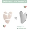 XTYAU Stainless Steel Gua Sha Massage Tools, Metal Gua Sha