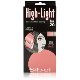 Sibel High Light Foam Short 20 cm Pack of 200