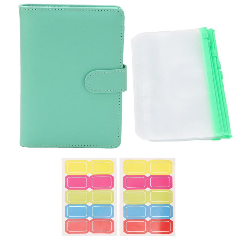 Binder Planner A6 6 Holes PVC PU Leather Sufficient Capacity