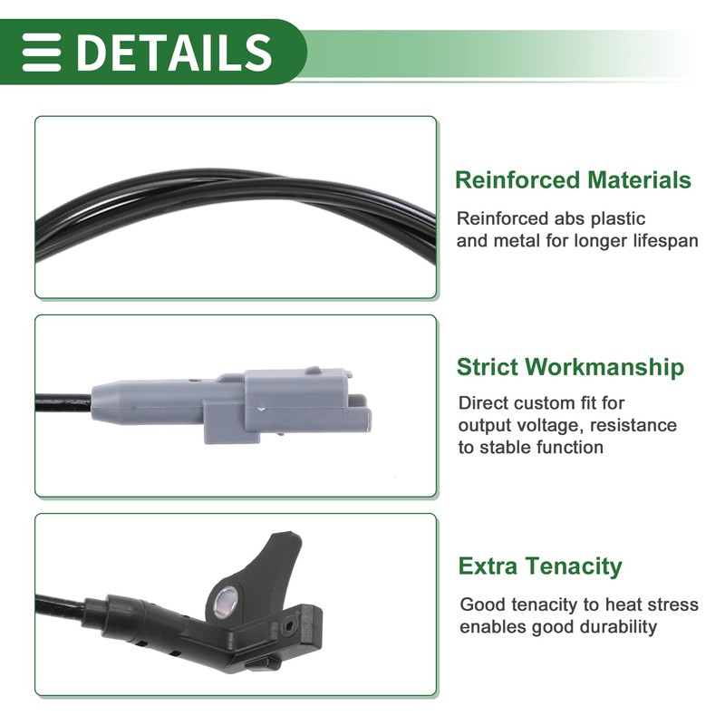 REPAIROCK ABS Wheel Speed Sensor Front Left Right ABS Sensor