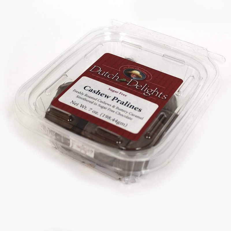 Sugar-Free Chocolate Cashew Pralines (Pack of 3)