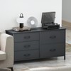 Athena Collection 5 Drawers Dresser for Bedroom, Wide Chest of