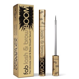 Sérum Crecimiento de Pestañas y Cejas Fab Lash & Brow Growth – Tratamiento Profesional de Alta Potencia para Volumen, Alargamiento y Fortalecimiento.