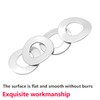 Ctyjia 20 PCS Stainless Steel Washers, M4 Wave Spring Washer,