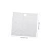 FOMIYES Bathroom Drain Hair Catcher Sheet 20pcs Beard Hair Catchers